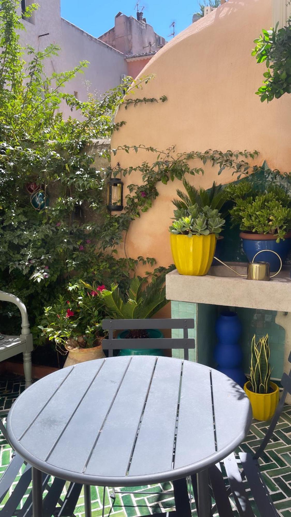Petit Patio - 2 Chambres - Centre Ville - Climatisation Cassis Extérieur photo
